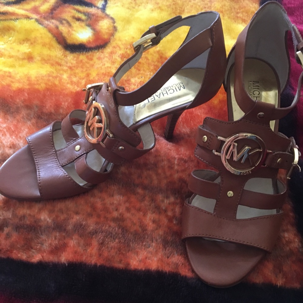 Michael Kors Strappy Sandal Heels